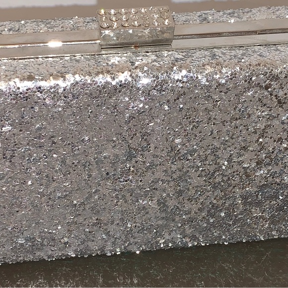 Silver Cocktail Box Purse By Camilla - Picture 6 of 16